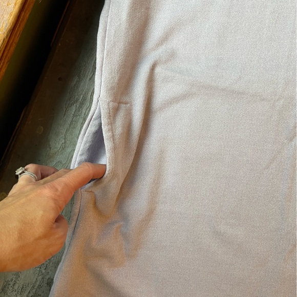 Roots lavender short sleeve sweatshirt dress | size medium - Picture 4 of 6